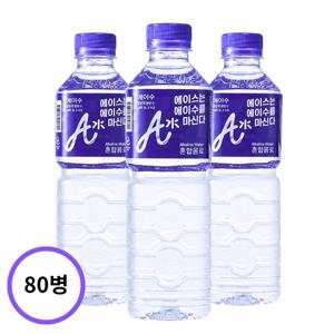 에이수 Rap 알칼리 암반수 500mlX80개 생수 샘물