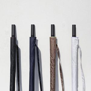 송월 장컬러바이어스 장우산 반자동 UV차단 배색 스트랩우산 어깨끈우산