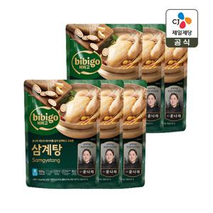 비비고 윤주모 삼계탕 850g x6개