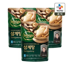 비비고 윤주모 삼계탕 850g x3개