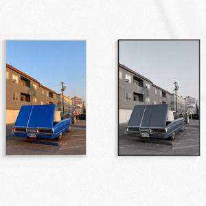 원본 & 흑백 유럽 풍경 빈티지 인테리어 포스터 액자 : 50 Venice Beach