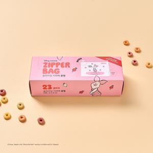 디즈니 푸 슬라이딩 지퍼백 중 23매
