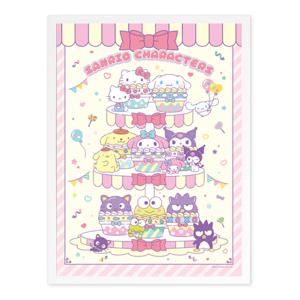 산리오캐릭터즈 컵케이크 랜드 퍼즐 슬림 액자 세트 500P SAN-A05-060