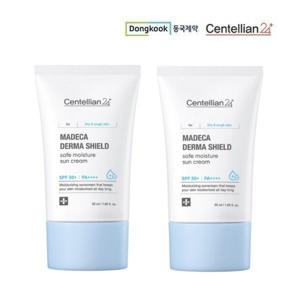 동국제약 센텔리안24 마데카 더마 쉴드 세이프 수분 선크림 2개 SPF50+ PA++++