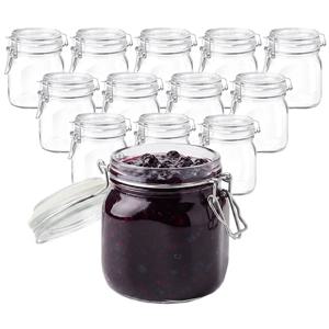 피도밀폐용기 750ml_12p세트 잼병 딸기잼 과일주병  매실병