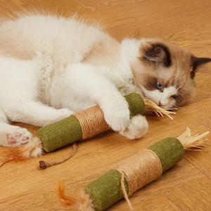 고양이 사이잘 왕 마따따비 캣닢스틱 2p