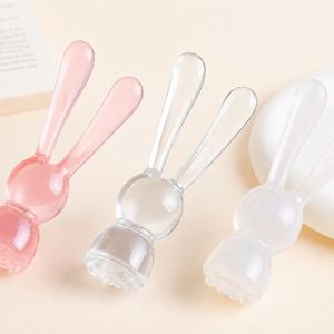 영롱한 토끼 괄사 마사지기 승모근 바디 몸 두피 얼굴 괄사 마사지 경락 지압 안마 안마기