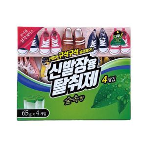신발장용 탈취제 숲속향 65g x 4개입