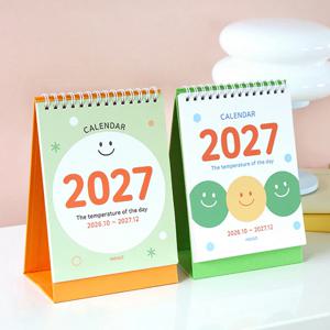 인디고 2027 오늘의 온도 탁상 달력 데스크캘린더 미니 인테리어 데스크테리어