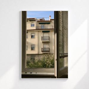 창문 유럽 풍경 자연 인테리어 포스터 액자 : Porto Days
