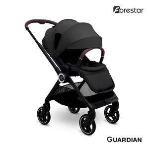 가디언 절충형 신생아 유모차 코스모스 블랙