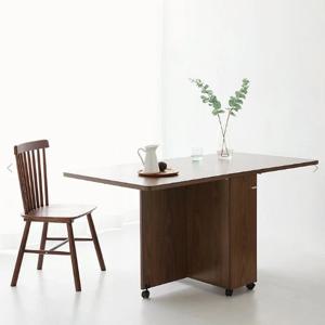 거실공간활용 공방작업대 퍼즐테이블 (150cm 브라운)