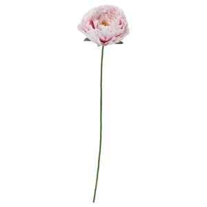 굴스페트 조화꽃 종이 작약 화이트/라이트핑크 50cm