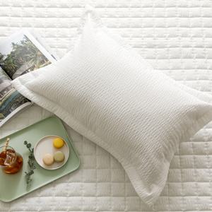 요아린 코튼무스 시어서커 여름 베개커버 40x60 5컬러