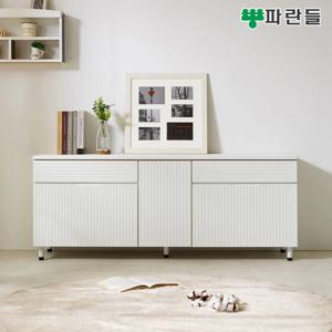 파란들가구 1500 높은 605 템바보드 거실장 거실수납장 티비다이