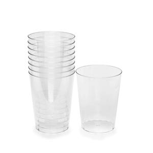 일회용 베이직컵 10P 300ml 카페 커피 투명 플라스틱