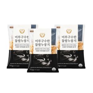 간편 미루 구수한 찹쌀누룽지 70g x 15개