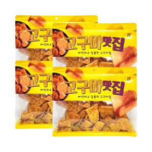 LINGGE 고구마맛집 고구마칩 고구마과자 300g X 4개