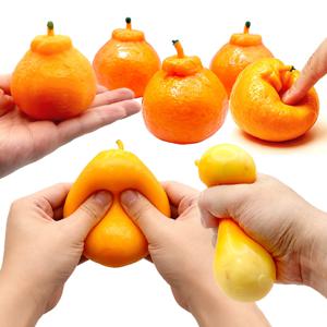 한라봉 크런치 슬랑이 ASMR 촉감놀이 주물럭 말랑이 장난감