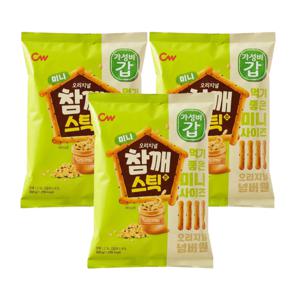 청우 미니 참깨스틱 진 280g x 3개