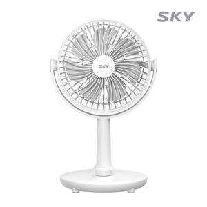 7엽 날개 BLDC 수동회전 무선 탁상용 선풍기 저소음 캠핑용 USB C타입 WD5