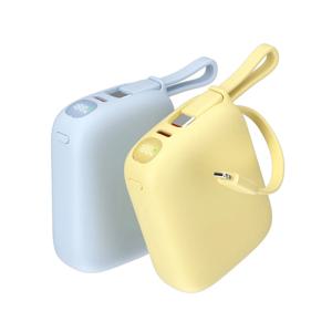팬톤 빌트인 케이블 미니 고속충전 보조배터리 10000mAh 22.5W