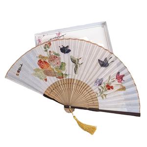 TEMU 대나무 접이식 부채 - 휴대용 레트로 중국식 수동 냉각 선풍기, 한푸 기파오 댄스 공연용, 색상/스타일 랜덤 띠 장식, 여름 패션 액세서리용 접이식