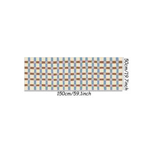 TEMU 벨벳 850g/m² 페이크+도트 플러시 백킹 모던 체크무늬 컬러풀 침대 옆 창문 발코니 매트, 거실/침실/욕실 레저 공간용 소프트 컴포트 두꺼운 플러시, 고품질, 다양한 사이즈