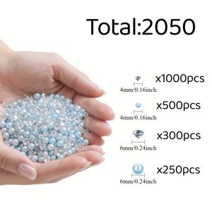 TEMU 모조 진주와 2050개, 꽃병 채움재, 집 장식, 연회장 꾸미기, 탁상용 센터피스 장식용, 결혼식, 생일 파티, 프로포즈, DIY 예술 작품, 크리스마스 꽃병 채움재 장식용으로 적합