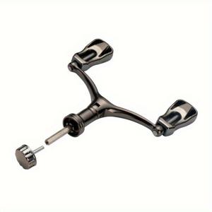TEMU 낚시 릴 핸들 DIY 교체용 핸들, 전기도금 이중 로커암, 인서트형 낚시 릴용, 3가지 색상 선택 가능, 금속 전기도금 공정, 플러그 앤 플레이 디자인, 그립감의 편안함 향상, 릴 성능 향상, 루어낚시 및 바다낚시와 같은 다양한 상황에 적합, 간편한 교체 및 업그레이드, 낚시 릴 개성화