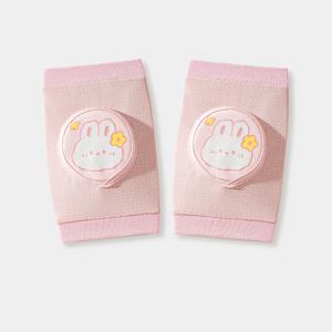 TEMU 어린이용 PC 무릎 보호대 1/4쌍, 봄/여름 얇은 스타일, 실내용, 남아, 여아, 유아, 아기용, 기吃饭기며걷기 배우기용, 낙상 방지, 미끄럼 방지, 팔꿈치 보호대|팔꿈치보호대