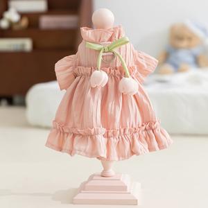 TEMU 봄 여름 애완 고양이 강아지 튤립 트랙션 버클 스커트