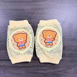 TEMU 아기 발달기 니트 패드 여름용 얇은 메시 통기성 아기 유아 미끄럼 방지 팔꿈치 보호대 다리 조임 없음 귀여운 동물 스티커 꽃 아기 발달기 필수품
