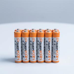 TEMU POWERKAN AAA 800mAh 1.2V Ni-MH 충전지 - 12개입, 전자 기기용 고성능