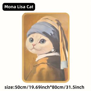 TEMU 고양이 스크래칭 보드 애완 동물 장난감 고양이 스크래칭 매트, 고양이가 발톱을 연마하고 실내에서 놀 수 있도록 적합, 내마모성 고양이 매트, 다용도 및 내구성 고양이 스크래칭 보드, 상호 작용 애완 고양이 등반 매트, 자가 접착 크리스마스 장식, 할로윈