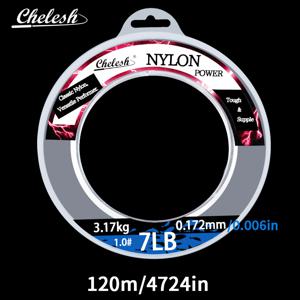 TEMU 131Yds/120M, 내마모성 단일 필라멘트 나일론 낚싯줄 - Chelesh 2Lb-25Lb, 고감도, 초미세 필라멘트, 낚시 태클, 수공예 장식용