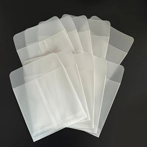 TEMU 10개 사각 투명 종이 봉투, 자체 밀봉 매트 마감, 스크랩북, 정크 저널 및 DIY 사진 보관에 이상적 - 추수감사절 서신에 완벽