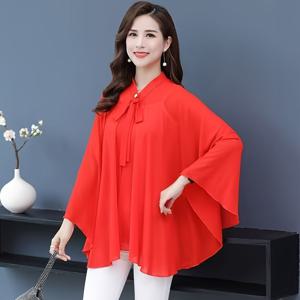 TEMU 1개 부드러운 플로우 시폰 햇빛 가리개 포ンチョ, 쉬어 랩 숄, 루즈핏 아웃도어 비치, 장거리 운전, 브라이덜 샤워, 캐주얼 데일리 산책, 통기성 좋은 햇빛 차단 의류 (핫 시즌 데일리 웨어)