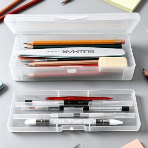 TEMU 이중층 분리형 필통, 책상용품 정리함, 수납 및 칸막이, 펜꽂이, 사무용품 보관함, 학교 및 사무실용으로 매우 적합