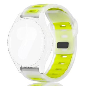 TEMU Samsung Galaxy Watch 7/6/5/4 40mm 44mm/Watch 6 Classic 43mm 47mm/Watch 5 Pro 45mm/Watch 4 Classic/Active 2 밴드 호환, 20mm 소프트 실리콘 스포츠 스트랩 손목 밴드 여성 남성