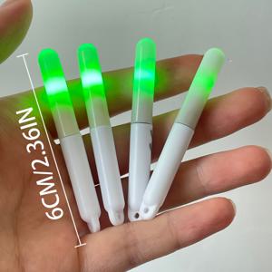 TEMU 초고휘도 색상 변경 낚시용 야광봉 4개, 물고기 물림감지 알람 표시기, 휴대용 미끼유인 조명, 잉어 배스 송어용 낚시용품 액세서리