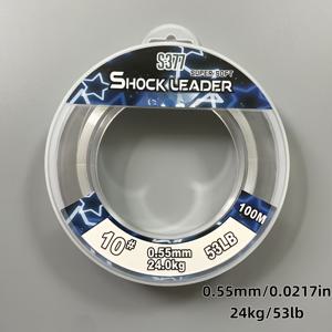 TEMU 100m/109 고강도 나일론 낚싯줄, 높은 인장 강도 16-39kg, 0.4mm-0.8mm 투명색, 강력한 충격 흡수제, 바닷물 및 민물용. 사냥 및 낚시에 이상적