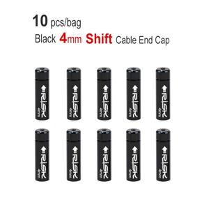 TEMU 10개 4mm 5mm 자전거 알루미늄 합금 변속기 케이블 엔드 캡 하우징 페룰 크림프 먼지 커버 와이어 팁