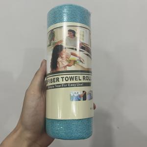 TEMU 생생한 블루색 재사용 가능한 청소용 천 50개, 가정용 주방 타월, 극세사 타월 롤, 설거지 행주, 행주 대용품