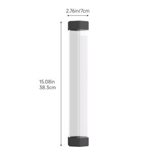 TEMU 고품질 60mm 투명 카드 홀더 - 매트 보관 및 게임에 적합, 게임 패드 캐니스터, 게임 경기장 보드 플레이매트 트레이딩 카드 게이밍 매트 게임매트 프로텍터 컬렉터