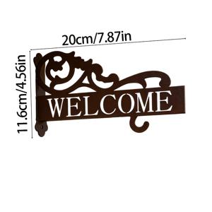 TEMU 1개 메탈 디스트레스 레트로 컬러 튼튼한 식물 걸이, 7.8인치 * 4.5인치 