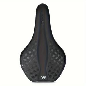 TEMU WEST BIKING 속이 빈 디자인 자전거 시트, 통기성 쿠션 MTB용, 로드 사이클링용 부드럽고 충격 흡수