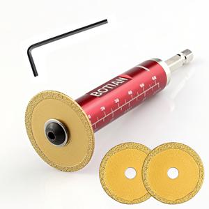 TEMU 내부 파이프 커터는 PVC 파이프에 적합하며, 교체 가능한 샌드 블레이드, 2-1/2인치 절단 깊이, 1/4인치 육각 생크, 1.32인치 직경을 특징으로 하며, PVC, PPR과 호환되는 배관 도구를 위해 설계되었습니다.