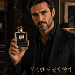 TEMU 1병 오크 위스키 향수 스모크 향 고급 남성향 약간 숙성 우드 위스키 향수 짙은 향이 옅게 남습니다