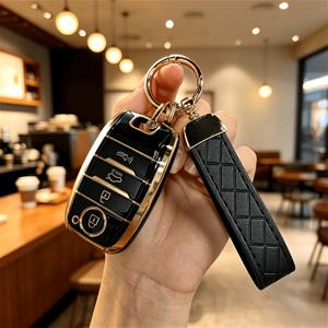 TEMU TPU 차량용 리모컨 키 케이스 커버 (KIA Rio Rio5 Sportage K3 KX3 K4 K5 Sorento 호환), 내구성 좋은 자동차 내부 장식